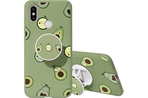 Yoedge Funda para Xiaomi Redmi Note 7, 3D Cárcasa Apoyo Soporte esférico Silicona de Verde con Diseño Dibujos Suave TPU Animados Patrón Case Cover Fundas para Movil Xiaomi Redmi Note 7 6,3", 15