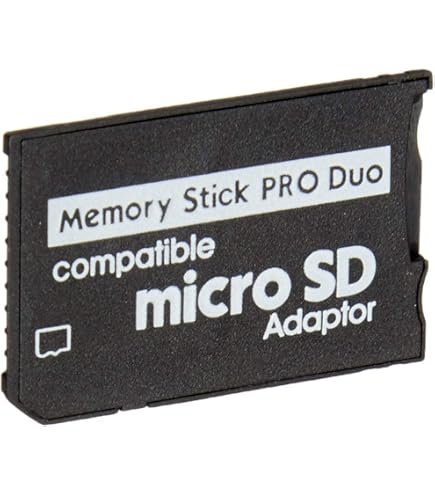 .pspソフト、メモリーカード！ FOTOKINA PSP Memory Stick Adapter, Micro SD to Memory Stick PRO