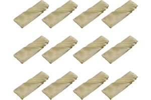 sourcing map 12pcs Cloth Napkins Champagne Gold Satin Table Napkins Polyester Square Bright Table Napkin Fabric Table Napkin for Event Wedding Party Table Decoration,20x20 Inch