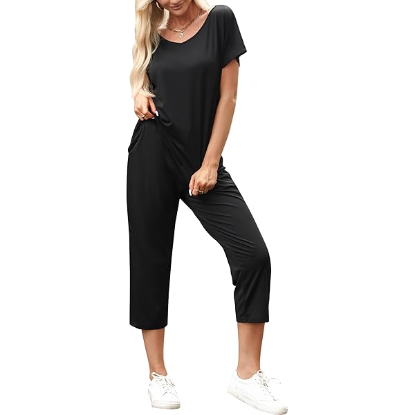 Tute Donna Tute Comode Da Casa Completi Di Lino Donna Tuta Donna