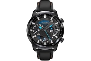 Ticwatch Pro 3 LTE - Reloj inteligente Wear OS by Google, plataforma Qualcomm Snapdragon Wear 4100, seguimiento del sueño y NFC, IP68 listo para nadar, batería de larga duración, solo Vodafone