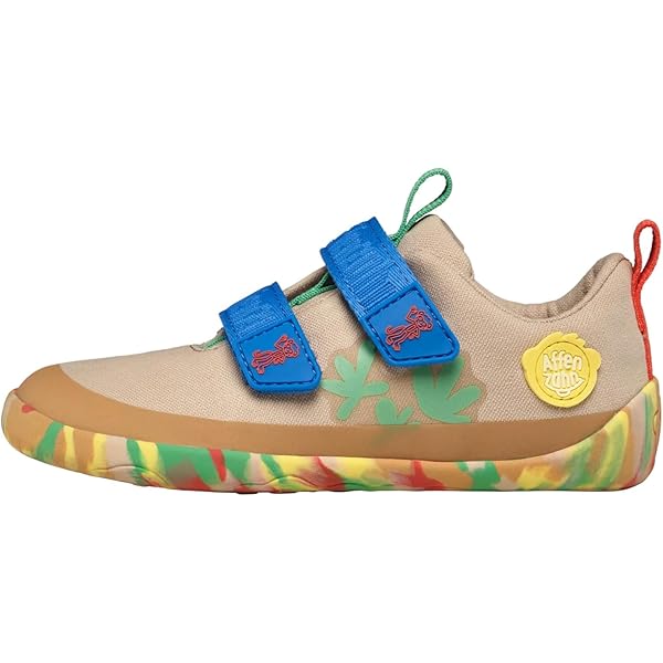 Affenzahn Sandales Cuir Airy Avec Fermeture Pour Enfants – Légères, Flexibles, Antidérapantes Et Ultra Aérées Pour L'Été, Tailles 21-32