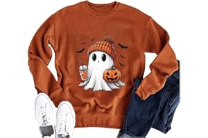 Ykomow Sanderson Witch Museum Sweatshirt Womens Funny Halloween Pullovers Hocus Pocus Blouse Tops