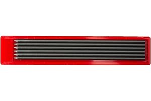 Caran d'Ache 6377.350 Technograph Graphite Leads 3 mm Case of 6 HB, Black,CA-6377350