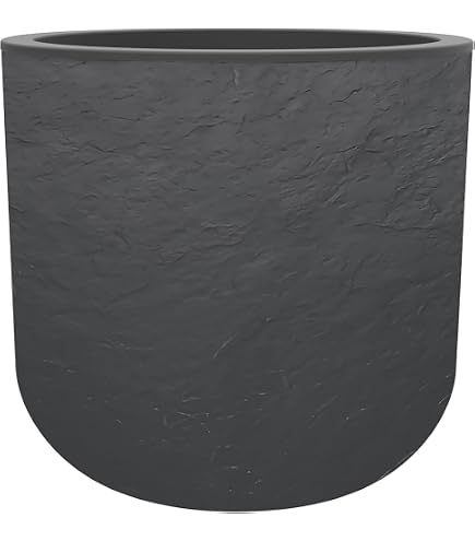 Riviera Blumentopf Soleilla Rund – 39x39x36 Cm, Mit Bewässerungssystem, 25 Liter, Frost- & UV-beständig