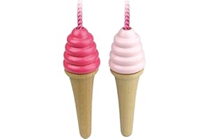 VILAC - Jouet en Bois - Corde à Sauter - Crème Glacée - 3010