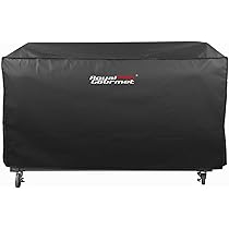 Andacar Copertura Impermeabile Per Barbecue A Carbonella Royal Gourmet CC1830 - Tessuto Oxford 420D Con Cinghie Regolabili - 112x80x110 Cm - 3