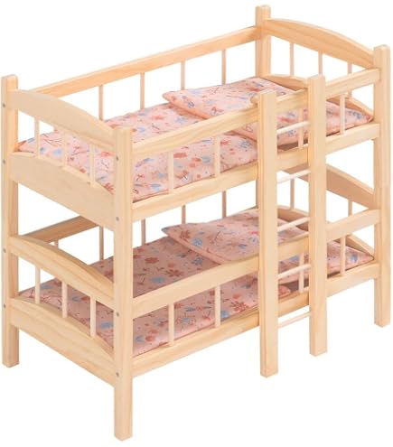 Bayer Chic 2000 513 91 Lit superposé pour poupée 3 Ans à 8 Ans Gris Puntos Grey Petit modèle Bayer Chic 2000 513 91 Lit superposé pour poupée 3 Ans à 8 Ans Gris Puntos Grey Petit modèle