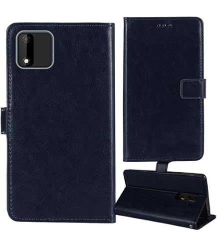 Karylax - Pack Étui De Protection Couleur Bleu 1 Verre Trempé Pour