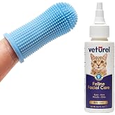 Kedi Akne Bakım Set &Ccedil;ene Aknesi &Ccedil;ene Yarası Siyah Nokta Silikon Yumuşak 360 BPA'sız Parmak Fır&ccedil;a
