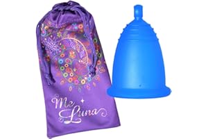 MELUNA Me Luna Classic Coupe Menstruelle Boule Bleu Taille M