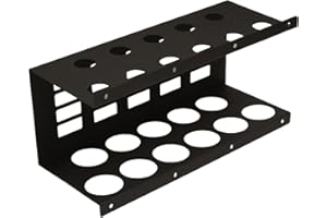 Nisorpa Sealant tube holder,Silicone Sealant,Hand Caulking Sealant Tube Rack,Rack for Van,Workshop,Garages,Strong Steel Construction,Rounded Edges for Safety.