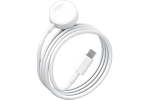 AINLINSO 2024 Upgraded Version-iWatch USB-C Magnetic Fast Charger [Apple MFi Certified] Wireless Charging Portable Charging Cord Compatible with Apple Watch Series 8/7/6/5/4/3/2/SE Ultra,38/40/42/44mm(3.3ft)