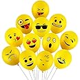 Yizhet Palloncini Emoji Palloncini Assortiti Palloncini My Mood Palloncini Viso Smiley Palloncini Elio Decorazione per Comple