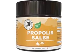 ‎AKTIV NATURHEILMITTEL WOLFGANG STICKLING Aktiv Naturheilmittel Propolis‑Salbe 30 ml – 5 % Rohpropolis, mit Traubenkernöl – Für empfindliche, trockene oder juckende Haut bei Neurodermitis & Schuppenflechte