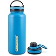 Polar Gear 1 Litre Vacuum Insulated Stainless Steel Water Bottle - 12H Hot, 24H Cold - Blue