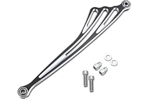 KATUR Motorrad Flügel CNC Schwarz 31 cm Schalthebel Schaltgestänge für Harley Trike Modell Touring Road King Softail 1984-2015 2016 2017