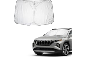 CDEFG Kompatibel mit Hyundai Tucson NX4 2021 2022 2023 Sonnenschutz Abdeckungen Frontscheibe Sonnenschirm Die Vordere Schallwand Windschutzscheibe Auto Sonnenblende Tucson N line Hybrid 2023 Zubehör