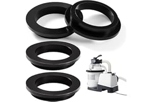 YIXISI 4 PCS 11412 Pool Sealing Rings Washers, Pool Filter Pump L-Shape O-Ring, Pool O-Ring Replacement Accessories Compatible with Intex Sand Filter Pump 26323CA, 26323EH, 26331CA, 26331EH