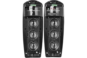 DEMERAS Detectores de Triple Haz Alarma de Triple Haz Detector de LED infrarrojo fotoel¨¦ctrico de Seguridad Transmisi¨®n inal¨¢mbrica para de Alarma de Seguridad para el hogar(ABE 50)
