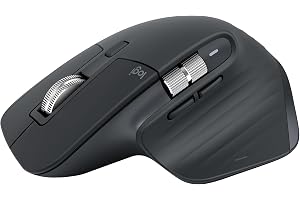 Logitech MX Master 3S Bluetooth Edition Wireless Mouse, No USB Receiver - Ultra-Fast Scrolling, Ergo, 8K DPI, Track on Glass, Quiet Clicks, Works with Apple Mac, Windows PC, Linux, Chrome - Graphite