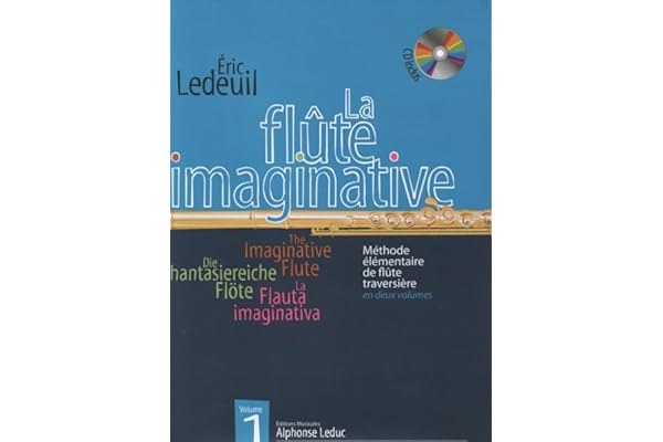 LEDUC LEDEUIL ERIC - FLUTE IMAGINATIVE VOL.1 + CD Méthode et pédagogie Bois Flute