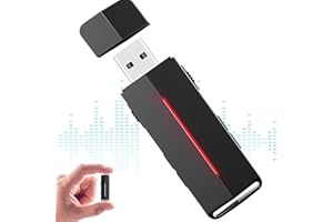 JUSTSTONE Digital Voice Recorder, USB Recording Device with 750 Hrs Recording Capacity,Digital Audio Recorder Perfect Capture Every Word for Lecture Interview Meeting Class etc