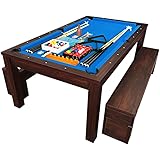 GRAFICA MA.RO SRL Mesa de Billar Juegos de Billar Pool 8 ft ...