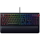 Razer BlackWidow Elite - Mechanical Gaming Keyboard with Green Switches (Tactile & Clicky), RGB Chroma Lighting & Magnetic Wr