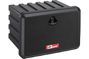 FTsolid Caisse sous plancher Caisse de rangement (600 x 425 x 460) Caisse sous châssis pour camion Caisse pour sangles d'arrimage Caisse de remorque Caisse à outils Bac de stockage Box