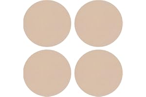 PATIKIL 4Pcs 10" Murciélagos de Rueda de Cerámica Redondos de 1/3" Orificios Previos al Pasador de 10" de Distancia