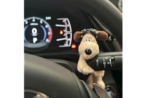 FiveMileBro Autodekoration Hund, Auto-Armaturenbrett-Ornament, Hundepuppe, Mini-süßer Hund,Plüschtier, Wischer-Blinker-Dekoration Zubehör, Kreative Auto Ornament (Pilot)