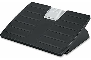 BANKERS BOX Fellowes 8035001 Pakiet Office Suitesâ Microban® Podnóżka (szer. x wys. x gł.) 44,4 x 10,8 x 33,6 mm, ergonomiczny, regulowany w wysokości