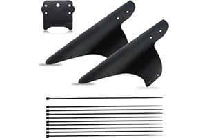DIYCUT 2 Piezas Guardabarros MTB, Guardabarros Bicicleta de Montaña, Guardabarros Bicicleta para Ruedas Delanteras o Traseras, para Bloquear Barro Bicicletas y Bicicletas de Montaña