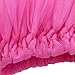 TiaoBug Baby Girls Tutu skirt and Flower Headband Photo Props Outfit (one size, Rose)