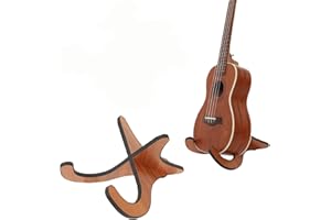 Ruikcoll 1 Stücke Gitarrenständer, Holz Ukulele Ständer, Ukuleleständer, für Mandoline Violine und Kleinere Gerätschaften(Nicht für Gitarre geeignet)