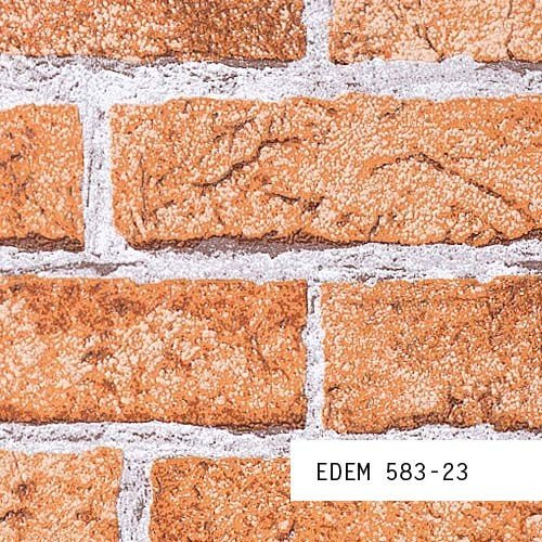 Tapeten MUSTER EDEM 583-Serie | Rustikale Vintage Optik Mauerstein Ziegelstein Tapete, 583-XX:S-583-24 - 5