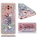 Produktbild Everainy Kompatibel für Huawei Mate 10 Pro Hülle Silikon Transparent 3D Flüssig Glitzer Durchsichtig Stoßstange Gummi Cover Huawei Mate 10 Pro Liquid Stoßfest Hüllen Handyhülle Schutzhülle (Smile)