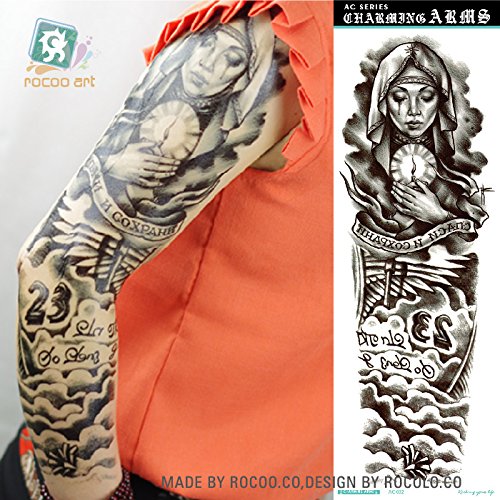 Body Art Temporary Removable Tattoo Stickers Sleeve - AC-032 Sticker Tattoo - FashionLife