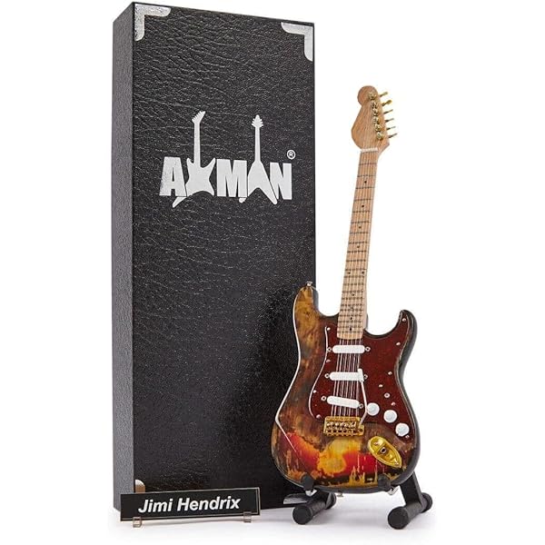 Guitare Miniature ESP De James Hetfield (Metallica) – Réplique Collector Non Jouable