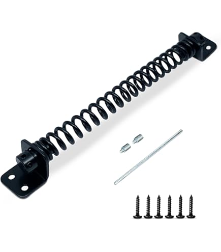 D-Orange Cerniere A T Per Cancello 200 Mm - 2 Pezzi Con Viti Per Porte Legno, Nero - Foto 10