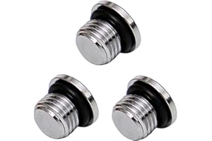 junwei 3X Scuba Diving 1St Stage Regulator LP Low Pressure Port Plug Scuba Diving Replacement Part