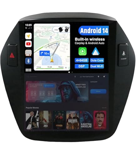 Android 10 Double Din Car Stereo For Subaru Forester 2008