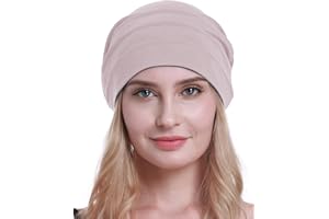 osvyo Cotton Chemo Hats Soft Caps Cancer Headwear for Women Hair Loss Sealed Packaging
