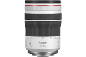 Canon Objetivo RF 70-200mm F4L IS USM - Lente Zoom Teleobjetivo Estabilizador Óptico 5 Pasos | Viajes, Deporte y Naturaleza | Compatible Sistema EOS R