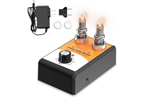 OBDMONSTER Testeur de Bougie D'allumage,Détecteur à Double Trou Testeur de Bougie D'allumage avec 0 à 6000RPM Fréquence de Fonctionnement Ajustable,pour Véhicules 12V