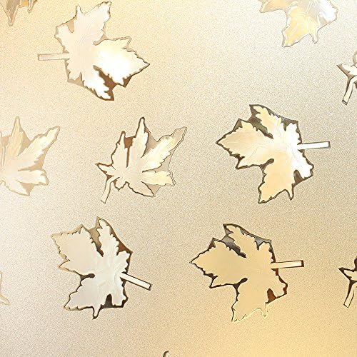 Realsun Peel-and-Stick Static Cling Film No Glue Privacy Decorative Window Film for Glass 0.45 x 2M (17.72 x 78.74 Inch)