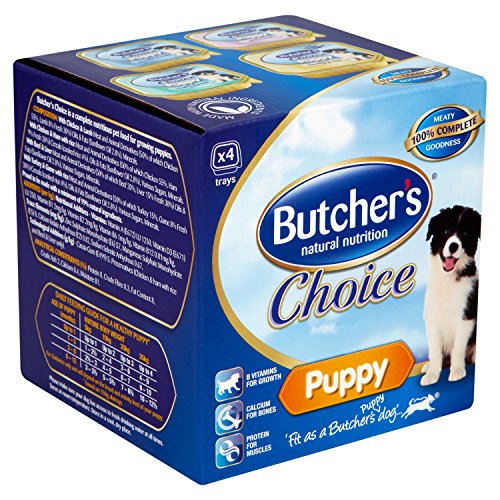 Butcher's Alutray Choice Puppy Multipack 4x150g (Pack of 6)