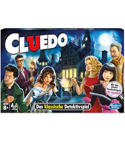 Tappeto da gioco flessibile e ultraleggero XL Cluedo 61 x