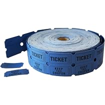 Tickets De Tombola Double Rouleau - 4000 Tickets | Parfait Pour Bingo, Loteries Et événements